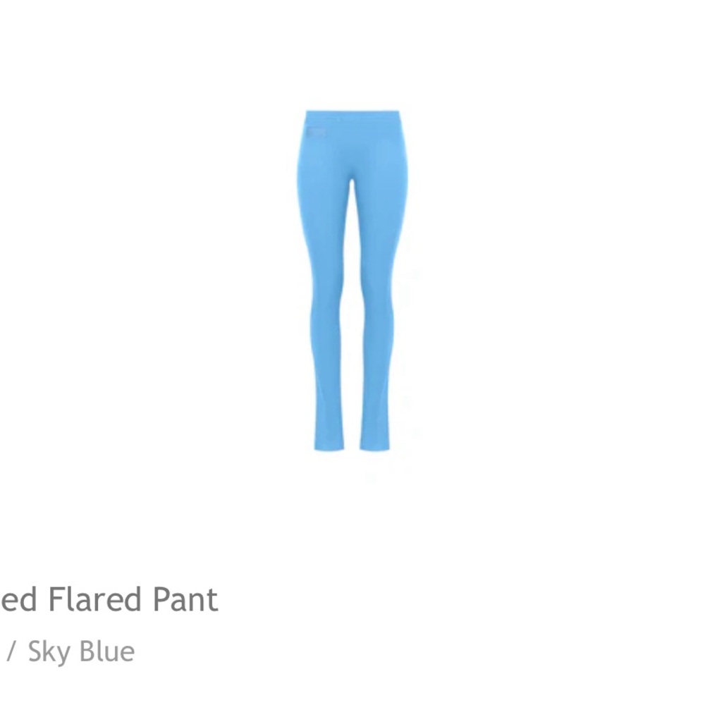 Brandon Blackwood Studio Ribbed Flared Pant